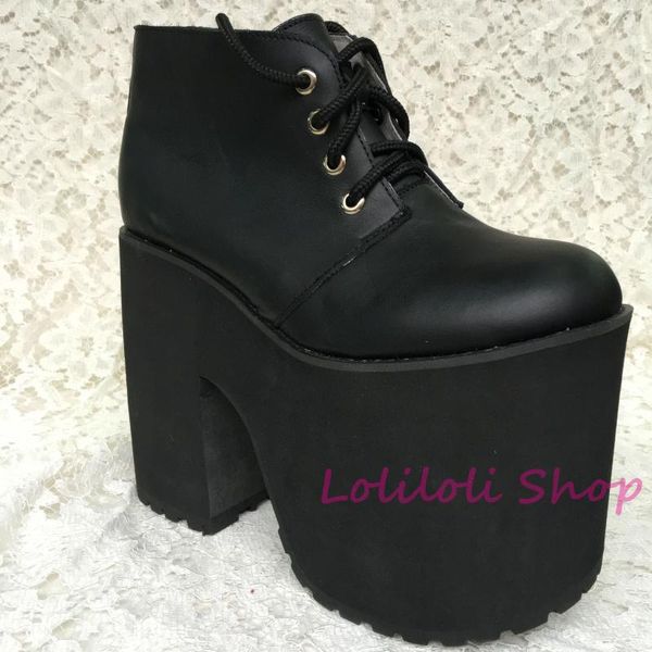 princess punk shoes lolilloliyoyo antaina japanese design custom thick black bottomed with lace high-heeled an4171 dress
princess punk shoes lolilloliyoyo antaina japanese design custom thick black bottomed with lace high-heeled an4171 dress