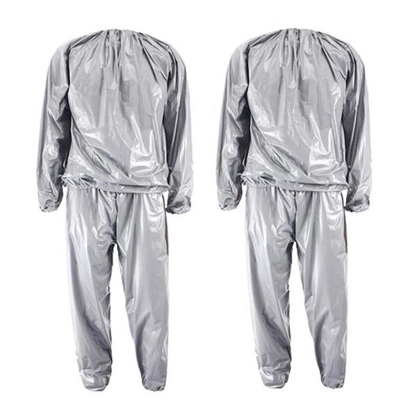 2pcs heavy duty fitness sweat sauna suit exercise gym anti-rip silver - xxxl & xxl accessories
2pcs heavy duty fitness sweat sauna suit exercise gym anti-rip silver - xxxl & xxl accessories