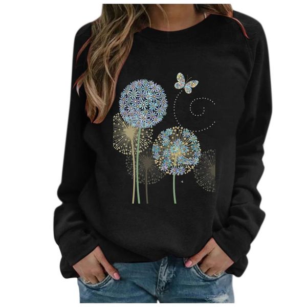 female black sweatshirt casual long sleeve o-neck dandelion print comfortable hoodie pullover clothes ropa para mujer#fs women's hoodie
female black sweatshirt casual long sleeve o-neck dandelion print comfortable hoodie pullover clothes ropa para mujer#fs women's hoodie