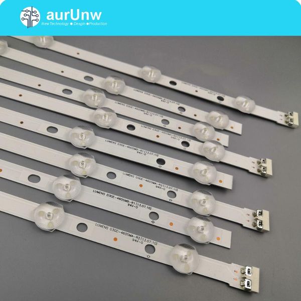 light beads kit 8 pcs led backlight strip for samsung ue46h5373 ue46h6203 un46fh6030f d3ge-460sma-r2 d3ge-460smb-r1 2013svs46 3228n1
light beads kit 8 pcs led backlight strip for samsung ue46h5373 ue46h6203 un46fh6030f d3ge-460sma-r2 d3ge-460smb-r1 2013svs46 3228n1