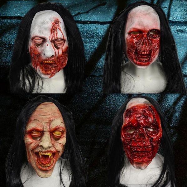 other event & party supplies halloween bloody scary masks zombie monster vampire mask latex costume full head long hair headgear
other event & party supplies halloween bloody scary masks zombie monster vampire mask latex costume full head long hair headgear