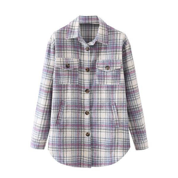 women's jackets women with pockets plaid single breasted jacket long sleeve lapel neck vintage female coats chic, Black;brown
women's jackets women with pockets plaid single breasted jacket long sleeve lapel neck vintage female coats chic, Black;brown
