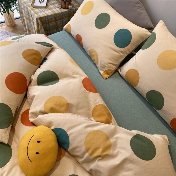 bedding sets 4 pcs cotton set sheets girls princess polka dot color cute double fluffy couettes kawaii 50cs
bedding sets 4 pcs cotton set sheets girls princess polka dot color cute double fluffy couettes kawaii 50cs