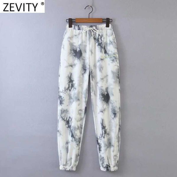 zevity women vintage tie dyed painting jogging pants chic female elastic waist letters embroidery casual pantalones mujer p1022 210603, Black;white
zevity women vintage tie dyed painting jogging pants chic female elastic waist letters embroidery casual pantalones mujer p1022 210603, Black;white