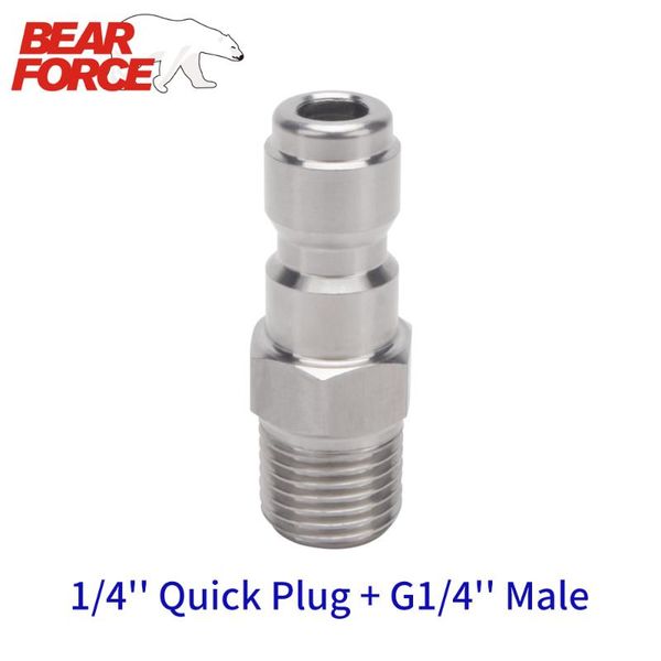 water gun & snow foam lance high pressure washer car nozzle adapter connector 1/4" quick release plug fitting + g1/4 male
water gun & snow foam lance high pressure washer car nozzle adapter connector 1/4" quick release plug fitting + g1/4 male