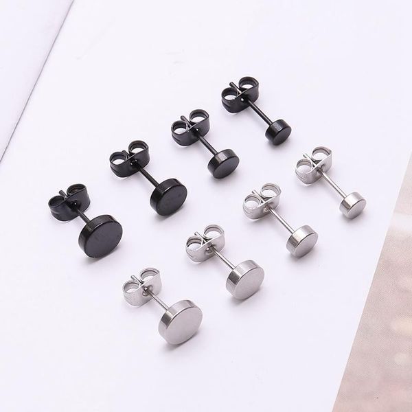 1pc men punk barbell gothic stud earrings round bolt plugs stretcher earring, Golden;silver
1pc men punk barbell gothic stud earrings round bolt plugs stretcher earring, Golden;silver