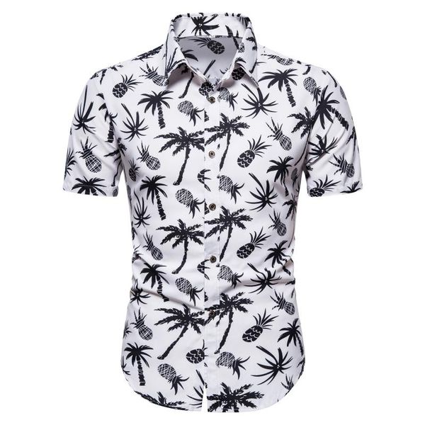 men's casual shirts short sleeve hawaiian shirt slim fit turn down collar summer 2021 green plant print beach -2xl for men, White;black
men's casual shirts short sleeve hawaiian shirt slim fit turn down collar summer 2021 green plant print beach -2xl for men, White;black