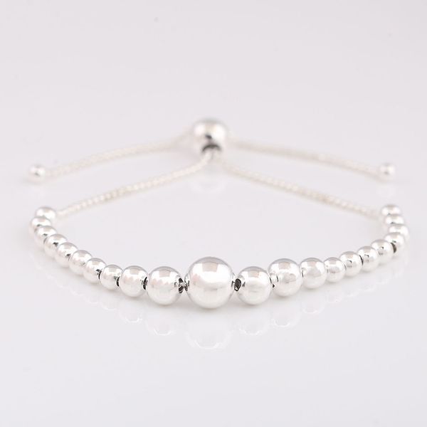 authentic s925 sterling silver string of beads sliding bracelet bangle for women wedding fit lady fine jewelry, Black
authentic s925 sterling silver string of beads sliding bracelet bangle for women wedding fit lady fine jewelry, Black
