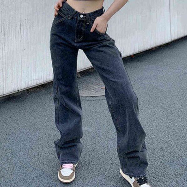 high waist pants jeans for women loose wide leg jean streetwear woman denim casual straight distressed solid 5xl 211129, Blue
high waist pants jeans for women loose wide leg jean streetwear woman denim casual straight distressed solid 5xl 211129, Blue