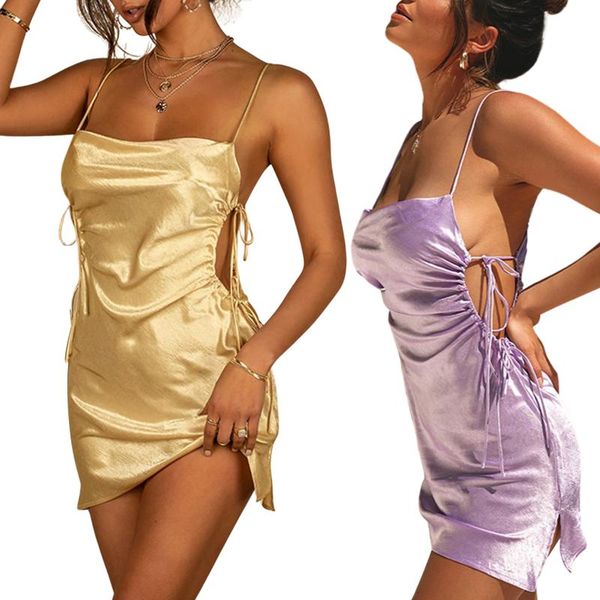 casual dresses women sleeveless ruched dress, 2021 summer adults solid color boat neck spaghetti strap cutout slit with drawstring, Black;gray
casual dresses women sleeveless ruched dress, 2021 summer adults solid color boat neck spaghetti strap cutout slit with drawstring, Black;gray