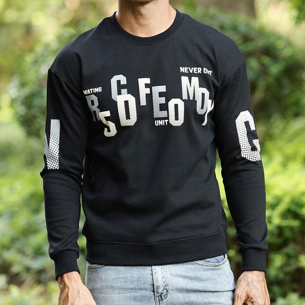 men's sweaters 2021 autumn sweatshirts men hoodies letter printing casual fashion streetwear o neck pullover hoody, White;black
men's sweaters 2021 autumn sweatshirts men hoodies letter printing casual fashion streetwear o neck pullover hoody, White;black