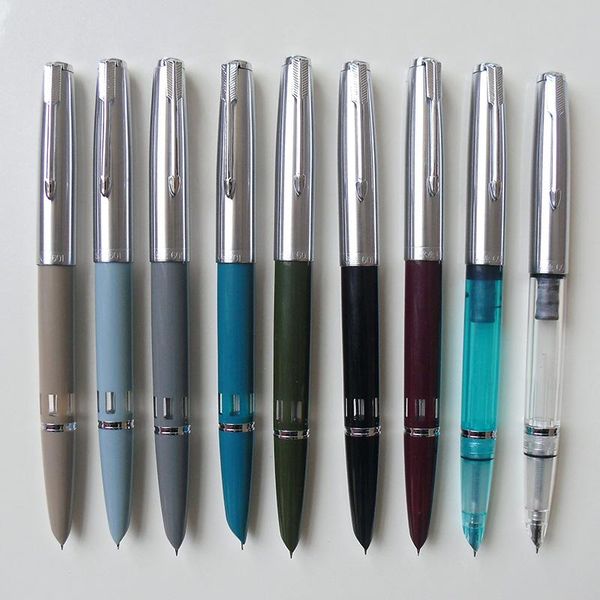 fountain pens wing sung 601 0.5mm fine nib vacumatic pen metal+abs body silver cap
fountain pens wing sung 601 0.5mm fine nib vacumatic pen metal+abs body silver cap