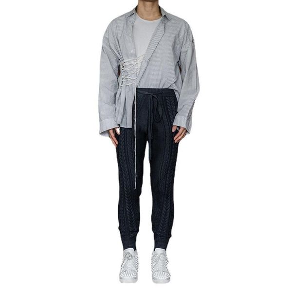 men's pants fashion men 2021 autumn winter pencil knitted casual ankle-length plus size clothing, Black
men's pants fashion men 2021 autumn winter pencil knitted casual ankle-length plus size clothing, Black
