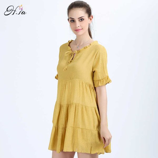 h.sa summer yellow dresses vintage cascading ruffles midi vestidos robe bow neck harajuku party dress kawaii ukraine robe 210716, Black;gray
h.sa summer yellow dresses vintage cascading ruffles midi vestidos robe bow neck harajuku party dress kawaii ukraine robe 210716, Black;gray