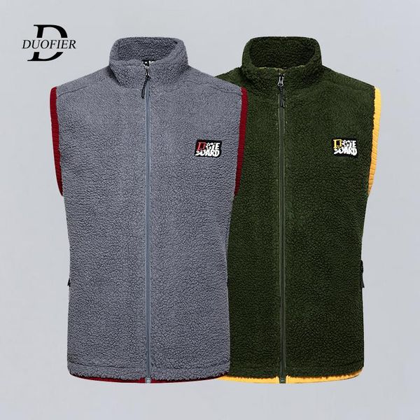 men's vests lamb cashmere vest jacket men women winter sleeveless zipper jackets warm padded coat 2021 trend male windproof outwear, Black;white
men's vests lamb cashmere vest jacket men women winter sleeveless zipper jackets warm padded coat 2021 trend male windproof outwear, Black;white