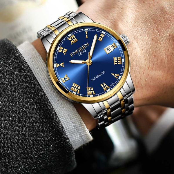 brand male wrist watches fashion men's mechanical clocks date week display luminous clock relogio masculino wristwatches, Slivery;brown
brand male wrist watches fashion men's mechanical clocks date week display luminous clock relogio masculino wristwatches, Slivery;brown