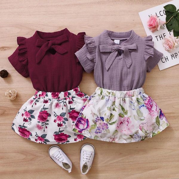 clothing sets toddler girls clothes summer children's short sleeve linen bow flowers skirt 2pcs casual outfits kids, White
clothing sets toddler girls clothes summer children's short sleeve linen bow flowers skirt 2pcs casual outfits kids, White