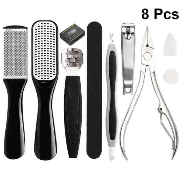 nail art kits 1 set/8 pcs pedicure set multifunctional foot file exfoliator dead skin remover grinder accessories (black)
nail art kits 1 set/8 pcs pedicure set multifunctional foot file exfoliator dead skin remover grinder accessories (black)