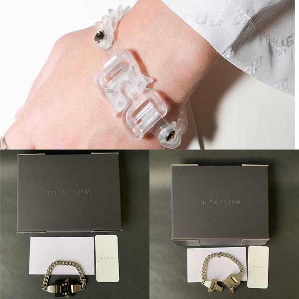 alyx river link bracelets made in austria titanium stainless steel 1017 alyx 9sm bracelet metal buckle q0809, Golden;silver
alyx river link bracelets made in austria titanium stainless steel 1017 alyx 9sm bracelet metal buckle q0809, Golden;silver