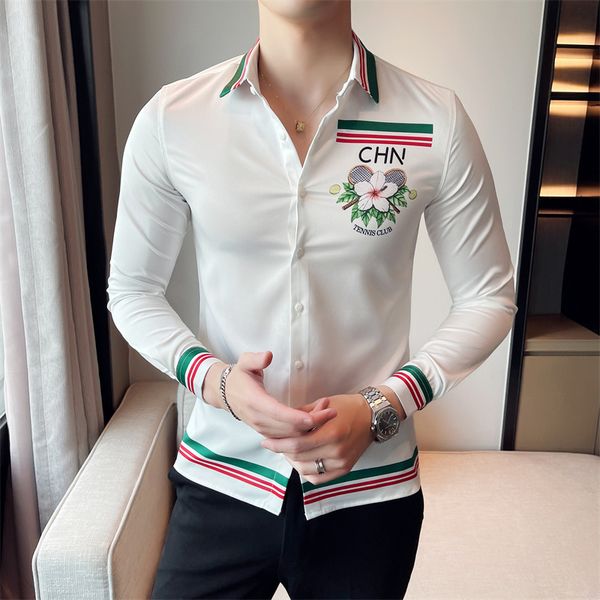 new 2022 mens designer shirts fashion casual shirt men slim fit shirts stripe womens small horse man solid color 2020 business dress shirt, White;black
new 2022 mens designer shirts fashion casual shirt men slim fit shirts stripe womens small horse man solid color 2020 business dress shirt, White;black