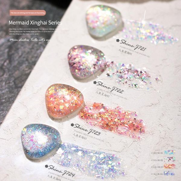 nail gel 4 colors diamond cat eye polish varnish semi permanent art glitter effect soak off uv for nails design, Red;pink
nail gel 4 colors diamond cat eye polish varnish semi permanent art glitter effect soak off uv for nails design, Red;pink