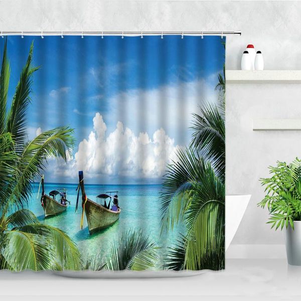 ocean natural scenery shower curtains waterproof fabric bath screens beach boat tropical plant green leaf bathroom decor curtain
ocean natural scenery shower curtains waterproof fabric bath screens beach boat tropical plant green leaf bathroom decor curtain