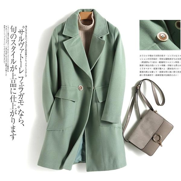 women's wool & blends winter autumn coat women long ladies woman parka korean clothes coats and jackets abrigo mujer invierno wpy2155, Black
women's wool & blends winter autumn coat women long ladies woman parka korean clothes coats and jackets abrigo mujer invierno wpy2155, Black