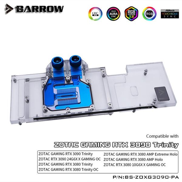 full coverage water block use for zotac gaming rtx 3090 x /3080 trinlty gpu card support original backplate 5v header rgb fans & coolings
full coverage water block use for zotac gaming rtx 3090 x /3080 trinlty gpu card support original backplate 5v header rgb fans & coolings