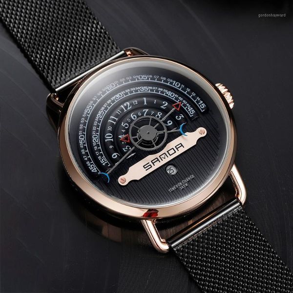 wristwatches sanda men luxury business quartz military watch fashion black rose gold stainless steel band wrist watches clock date relogio, Slivery;brown
wristwatches sanda men luxury business quartz military watch fashion black rose gold stainless steel band wrist watches clock date relogio, Slivery;brown