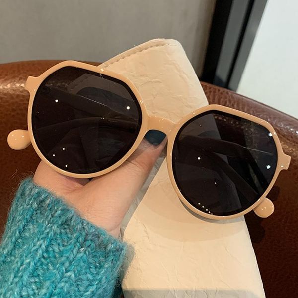 sunglasses fashion lady women retro round brown shades female eyewear women's vintage eyeglass uv400, White;black
sunglasses fashion lady women retro round brown shades female eyewear women's vintage eyeglass uv400, White;black