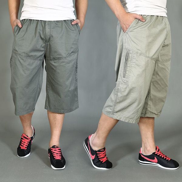 men's shorts arrival summer fashion multi pocket cotton casual long trousers elastic waist brand male seven size xl-4xl, White;black
men's shorts arrival summer fashion multi pocket cotton casual long trousers elastic waist brand male seven size xl-4xl, White;black