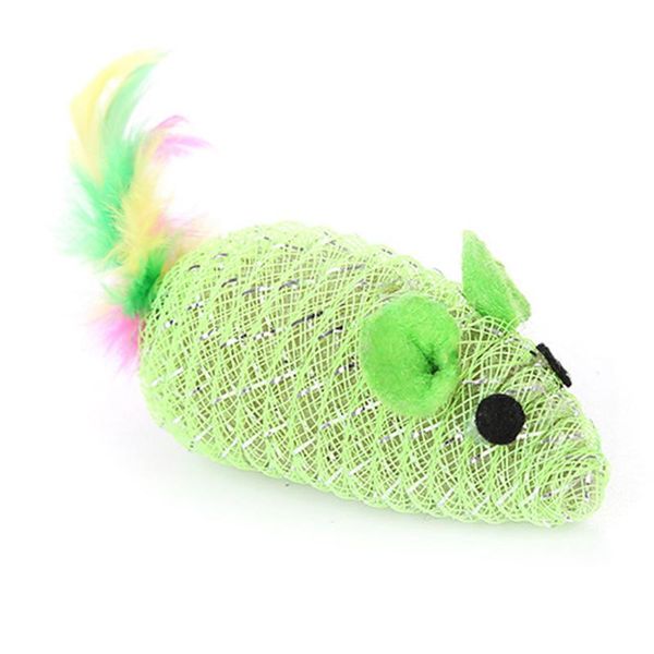 cat toys 1pcs random color mouse toy plastic faux feather decor interactive bite chase dorakitten
cat toys 1pcs random color mouse toy plastic faux feather decor interactive bite chase dorakitten