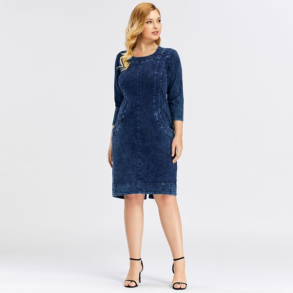 the occasional fine fitting shoulder cushions for female plus size denim dress of high flexibility, Black;gray
the occasional fine fitting shoulder cushions for female plus size denim dress of high flexibility, Black;gray