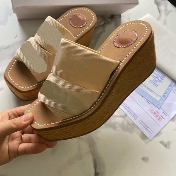 slippers 2021 wedges woman shoes webbing sandals women platform, Black
slippers 2021 wedges woman shoes webbing sandals women platform, Black