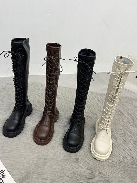 boots shoes women's autumn lace up boots-women luxury designer thigh high heels round toe 2021 lolita fashion ove, Black
boots shoes women's autumn lace up boots-women luxury designer thigh high heels round toe 2021 lolita fashion ove, Black