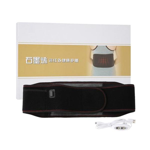 adjustable graphene far infrared waist supporter heating therapy belt back support brace massage band electric massagers
adjustable graphene far infrared waist supporter heating therapy belt back support brace massage band electric massagers