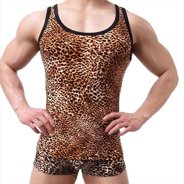 men fashion leopard tank gym muscle sleeveless summer casual bodybuilding sport fitness workout vest for, White;black
men fashion leopard tank gym muscle sleeveless summer casual bodybuilding sport fitness workout vest for, White;black