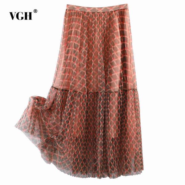 vintage hit color plaid mesh skirt for women high waist casual pleated midi skirts female clothing spring fashion style 210507, Black
vintage hit color plaid mesh skirt for women high waist casual pleated midi skirts female clothing spring fashion style 210507, Black