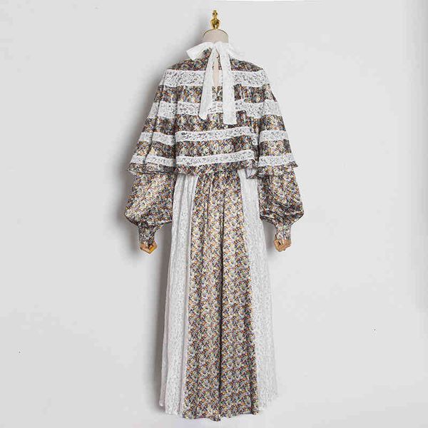 dresses print floral patchwork lace for women halter collar long sleeve hollow out spring es female fashion, Black;gray
dresses print floral patchwork lace for women halter collar long sleeve hollow out spring es female fashion, Black;gray