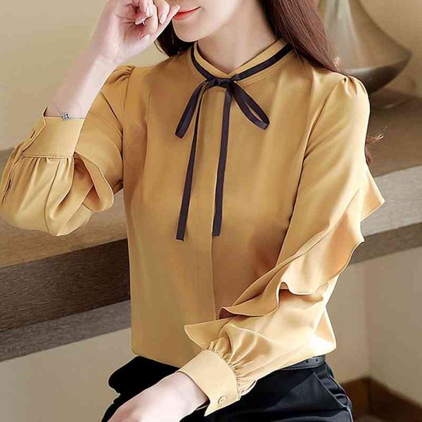 fashion woman blouses ruffles long sleeve blouse women blusas casual chiffon blouse women womens and blouses c484 210426, White
fashion woman blouses ruffles long sleeve blouse women blusas casual chiffon blouse women womens and blouses c484 210426, White