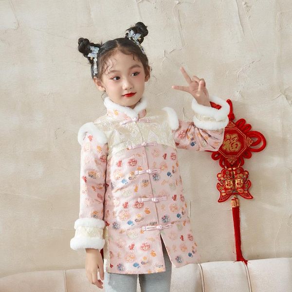 ethnic clothing autunm winter children embroidery year outfits girls party clothes chinese lovely kids thick and quilted tang suit, Red
ethnic clothing autunm winter children embroidery year outfits girls party clothes chinese lovely kids thick and quilted tang suit, Red