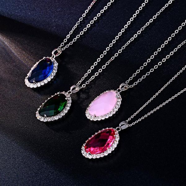 pendant necklaces fym 4 colors cubic zirconia boho classic pendants & for bridal women jewelry party, Silver
pendant necklaces fym 4 colors cubic zirconia boho classic pendants & for bridal women jewelry party, Silver