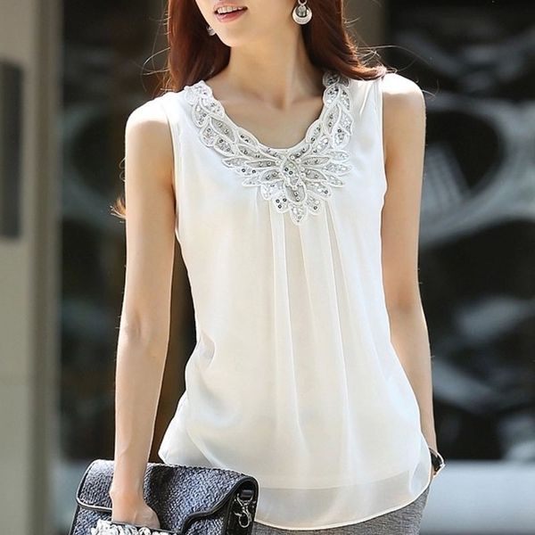 3xl 4xl 5xl plus size blouse women blouse women summer sleeveless v-neck chiffon white blouse shirt shirts blusas d153 210426
3xl 4xl 5xl plus size blouse women blouse women summer sleeveless v-neck chiffon white blouse shirt shirts blusas d153 210426