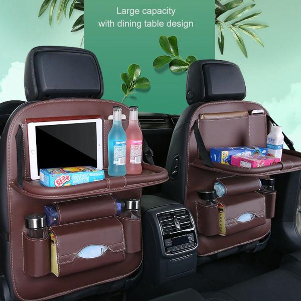 car organizer seat back storage bag travel holder in goods universal pu leather auto protector accessoires
car organizer seat back storage bag travel holder in goods universal pu leather auto protector accessoires