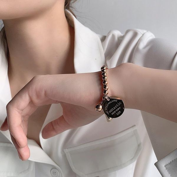 bangle v-240 titanium steel female bracelet ins tide niche design korean net red simple personality student girlfriends, Black
bangle v-240 titanium steel female bracelet ins tide niche design korean net red simple personality student girlfriends, Black