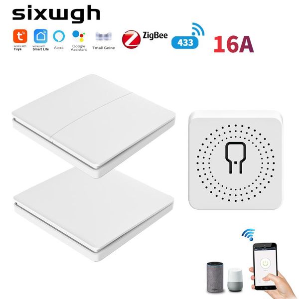 smart home control sixwgh automation zigbee switch set 1/2gang wireless light life app google alexa timing wall
smart home control sixwgh automation zigbee switch set 1/2gang wireless light life app google alexa timing wall