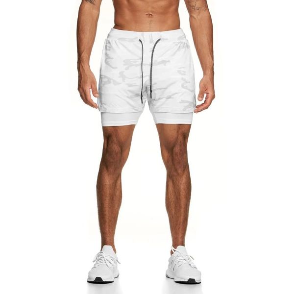 men's shorts crazy muscle sports outdoor leisure running training multi-pocket loose double-layer fitness pants, White;black
men's shorts crazy muscle sports outdoor leisure running training multi-pocket loose double-layer fitness pants, White;black