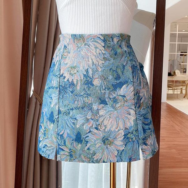 skirts oil painting skirt women 2021 autumn high waist design sense retro style split a-line 0917, Black
skirts oil painting skirt women 2021 autumn high waist design sense retro style split a-line 0917, Black