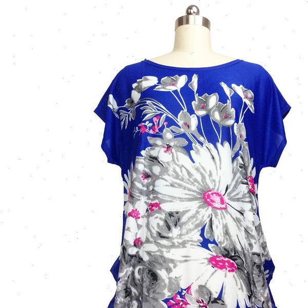 women spring summer casual print sleeve o neck amp tees plus size loose t shirts tunic blue floral, White
women spring summer casual print sleeve o neck amp tees plus size loose t shirts tunic blue floral, White