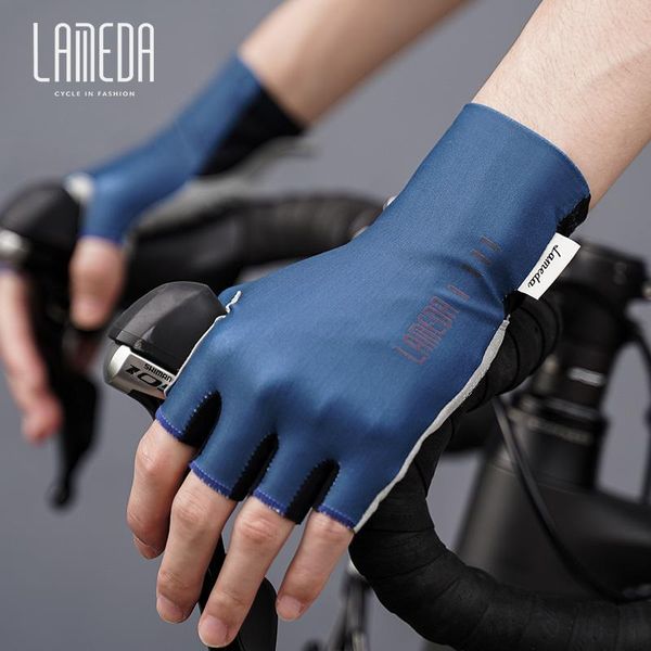 cycling gloves lameda summer half finger men and women road bike mountain bicycle mtb riding, Black
cycling gloves lameda summer half finger men and women road bike mountain bicycle mtb riding, Black